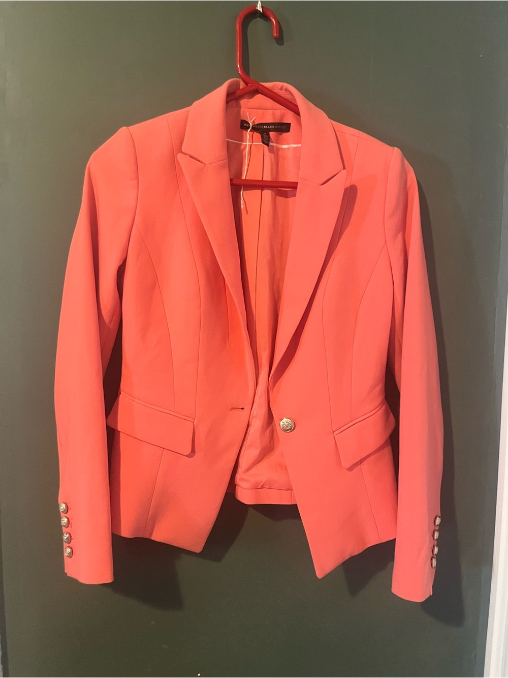 Black House White Market Coral blazer sz0